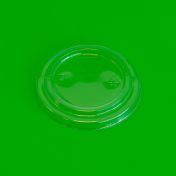 Крышка к контейнеру d93хh8,5 мм, прозр., ПС, 100 шт/упак 800 шт/кор РОССИЯ
