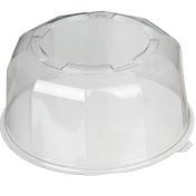Упаковка для торта [крышка] d246хh115[d232хh110] мм, прозр., ПЭТ, 132 шт/кор "Комус" 132 шт/упак РОССИЯ Т-022 КН