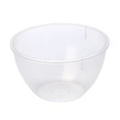 Контейнер под пресервы и мёд, 220мл "банка", "Плошка" d=96мм, h=53мм, полупрозрачный ПП