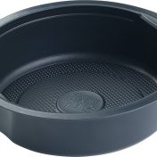 Контейнер 350 мл 1-секц. d132хh35,6 мм, без крышки, черн., ПП, 50 шт/упак "Upax-Unity" 600 шт/кор РОССИЯ М-132-350 черный