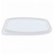 Крышка прямоугольная, 138х102х4мм, полупрозрачная