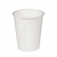 Стакан бумажный 350 мл 2 сл., d90 мм, бел., карт., 25 шт/упак 400 шт/кор РОССИЯ