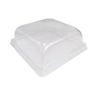 Крышка к контейнеру купол. 178х178х56 мм, прозр., ПЭТ, 50 шт/упак "OSQ" LidSmartPack 900 200 шт/кор РОССИЯ Lid SmartPack 900 купольная