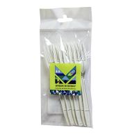 Вилка одноразовая GREEN MYSTERY 158 мм, белая, кукурузный крахмал, 6 штук в упаковке, 480 штук в коробке