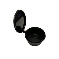 Соусник 50 мл, d62хh30 мм, неразъем. крышка, черн., ПП, 55 шт/упак 1 320 шт/кор РОССИЯ Ск5023Ч/Ск5024Ч