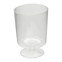 Бокал для вина, 0.2л, прозрачный, кристалл