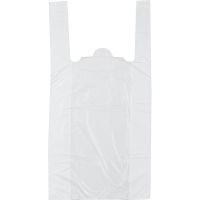 Пакет "Майка" [300+80]х550 мм 17 мкм, бел., ПНД, 100 шт/упак 20 упак/кор РОССИЯ