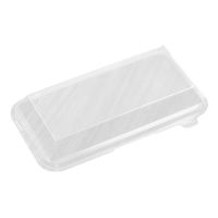 Крышка к контейнеру для суши "Витрина" 183х140х35 мм, диз. "Аппетит", прозр. ПП, 500 шт/кор 500 шт/упак РОССИЯ ПК-0035К Аппетит ПП (500)