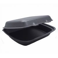 Ланч-бокс 1-секц. 247х208х63 мм, черн., ВПС, 130 шт/кор 130 шт/упак РОССИЯ ЛСП 24206-1 Черный (У)