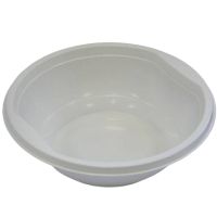 Тарелка глубокая 0.475л, белая, 1000 штук