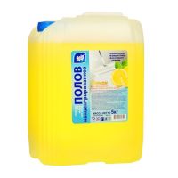 Средство для мытья пола "Help" Лимон, концентрат, канистра, 5000 г 4 шт/кор РОССИЯ 4-0339/4-5730