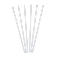 Трубочки для коктейлей 250 мм, d10 мм, прозр., пласт. прямые в инд. упаковке, 250 шт/упак 9 упак/кор БЕЛАРУСЬ
