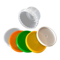 Контейнер для пресервов 100 мл, d69хh44 мм, форма "Банка", без контр. замка, крышка в компл., прозр., ПП, 900 шт/кор 900 шт/упак РОССИЯ