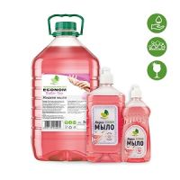 Мыло жидкое "Ecoline" Econom Бабл-гам, бутылка ПЭТ, 5000 мл 4 шт/кор РОССИЯ 129404
