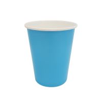 Стакан бумажный 250 мл 1 сл., d80 мм, бирюз., карт., 50 шт/упак 1 000 шт/кор РОССИЯ ГН.80.250.07 (тиффани)