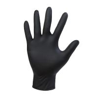 Перчатки нитриловые, р-р M, неопудрен., черн., 50 пар/упак 10 упак/кор КИТАЙ