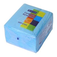 Салфетки 240х240 мм 1-сл., син., бум., 100 шт/упак "МИСТЕРИЯ" 42 упак/кор РОССИЯ