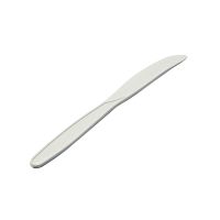 Нож одноразовый 160 мм, бел., кукурузный крахмал, 50 шт/упак 1 000 шт/кор КИТАЙ КН1601000