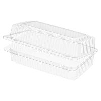 Упаковка прям. внеш. 185х112х65мм, внутр. 160x80x58мм, 0,4кг, прозрачная, ОПС