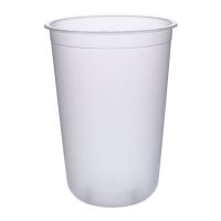 Стакан одноразовый 500 мл, диз. "U-cup", прозр., ПП, 23 шт/упак 552 шт/кор РОССИЯ