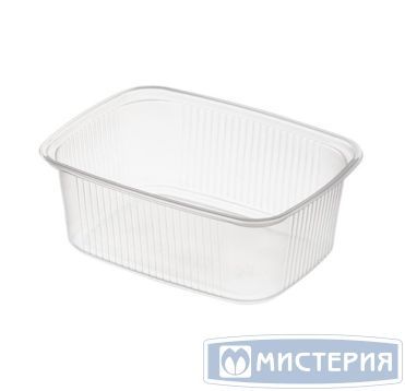 Контейнер 200 мл 1-секц. 108х82х38 мм, серия 108, без крышки, прозр., ПП, 100 шт/упак "Clarity" 1 000 шт/кор РОССИЯ 108-200