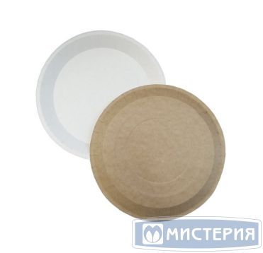 Тарелка одноразовая мелкая d230 мм, бел., карт., 100 шт/упак "OSQ" Plate 230 WB 900 шт/кор РОССИЯ PLATE 230 WB