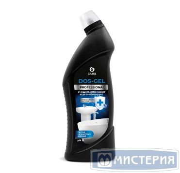 Средство для дезинфекции и отбеливания "Grass" Dos-Gel Professional, изогнутое горло, 750 мл 12 шт/кор РОССИЯ 125551