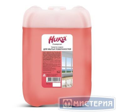 Универсальное моющее средство "Ника" Универсал, канистра, 5000 г 4 шт/кор РОССИЯ Универсал 5л