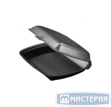 Ланч-бокс 1-секц. 247х206х70 мм, черн., ВПС, 200 шт/кор "Южуралпак" 200 шт/упак РОССИЯ LB 81 черн.