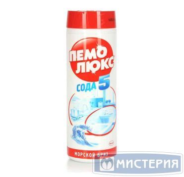 Средство чистящее универсальное "Пемолюкс" Сода, Морской Бриз, порошок, 480 г 16 шт/кор РОССИЯ