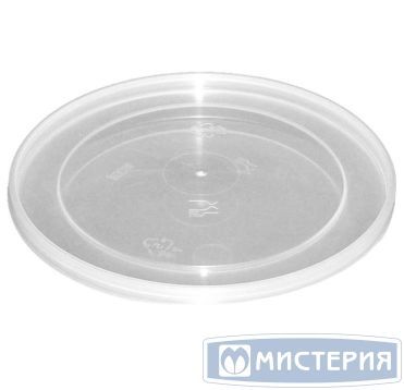 Крышка для контейнера под пресервы и мёд, d=69мм, полупрозрачная, ПП
