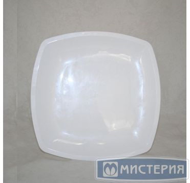 Тарелка - блюдо, квадратная, белая, 300мм 