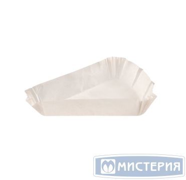 Розетка кондитерская треуг., 102х75х25 мм, бел., бум., 500 шт/упак 16 упак/кор РОССИЯ 1T -  W