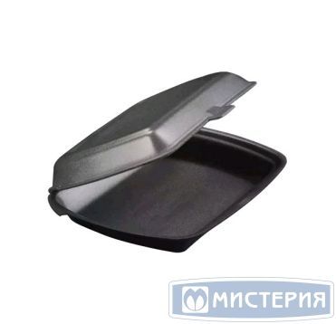 Ланчбокс 1-секц. 250х195х68мм, черный, ВПС LB-1 черн. Эконом