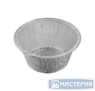 Форма алюминиевая 1-секц. 135 мл d86хh38 мм, без крышки, алюм., 150 шт/упак 3 600 шт/кор РОССИЯ CN21G-1554