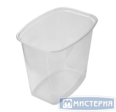 Контейнер 1000 мл 1-секц. 138х102х121 мм, без крышки, прозр., ПП, 100 шт/упак "Upax-Unity" 1 000 шт/кор РОССИЯ 138-1000