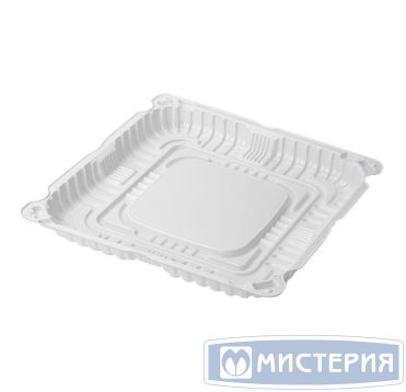 Упаковка для торта [дно] 240х240х15[210х210х11] мм, бел., ПС, 280 шт/кор "Протэк" РОССИЯ ИП-211 Дно