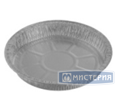 Форма алюминиевая 1-секц. 400 мл d174хh23 мм, без крышки, алюм., 155 шт/упак 1 240 шт/кор РОССИЯ C23G