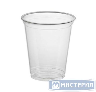 Стакан-шейкер одноразовый 300 мл, прозр., ПЭТ, 50 шт/упак "Pulsar" 800 шт/кор ПОЛЬША 10223P E200129