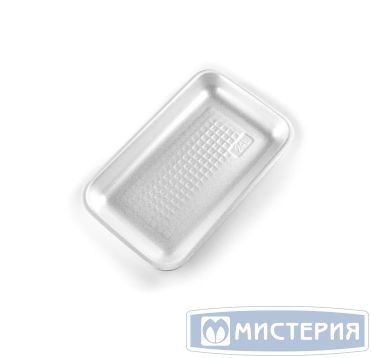 Лоток пищевой 225х135х25 мм, серия 24.L, бел., ВПС, 1000 шт/кор "Южуралпак" 1 000 шт/упак РОССИЯ лоток 24L бел.