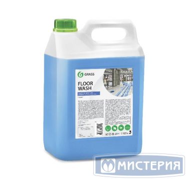 Средство для мытья пола "Grass" Floor Wash Professional, концентрат, канистра, 5100 г 4 шт/кор РОССИЯ 125195