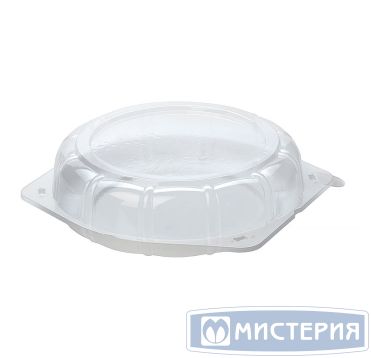 Упаковка для торта [дно] d300хh20[d265хh14] мм, бел., ПС, 180 шт/кор "Комус" 180 шт/упак РОССИЯ Т-226Д