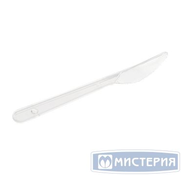 Нож одноразовый Кристалл 180 мм, прозр., ПС, 50 шт/упак 2 500 шт/кор РОССИЯ 4008П
