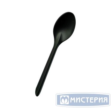 Ложка 125мм, чёрная, чайная