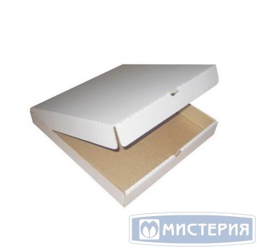 Коробка для пиццы 320х220х50 мм, бел., микрогофрокарт.Т-21/Т-11 Е, 50 шт/кор 50 шт/упак РОССИЯ