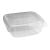 Контейнер квадратный 172х167х55мм, 750 мл, прозрачный