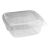 Контейнер квадратный 172х167х70мм, 1000 мл, прозрачный